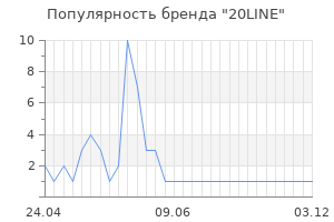 Популярность бренда 20LINE