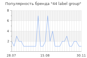 Популярность бренда 44 label group