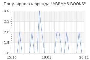Популярность бренда abrams books