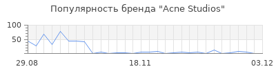 Популярность acne studios