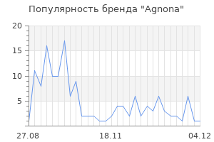 Популярность бренда agnona