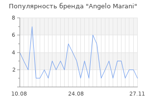 Популярность бренда angelo marani
