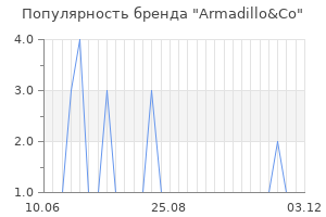 Популярность бренда armadillo co
