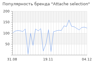 Популярность бренда attache selection