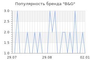 Популярность бренда b g