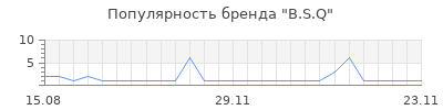 Популярность B.S.Q