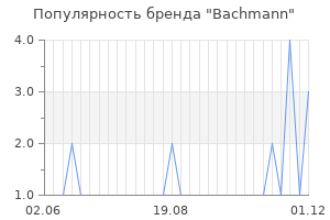 Популярность бренда bachmann