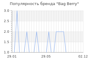 Популярность бренда Bag Berry
