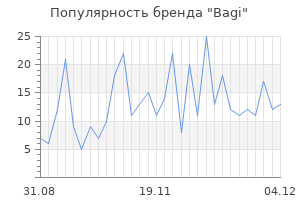 Популярность бренда bagi
