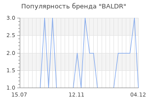 Популярность бренда BALDR