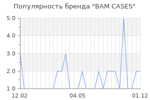 Популярность бренда bam cases