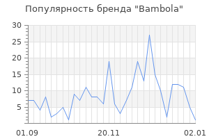 Популярность бренда bambola