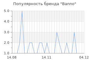 Популярность бренда banno