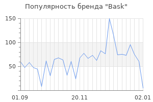 Популярность бренда bask