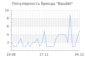 Популярность бренда baudet