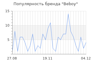 Популярность бренда beboy