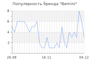 Популярность бренда bemini