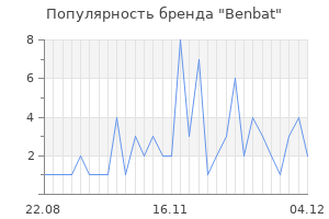 Популярность бренда benbat