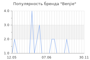 Популярность бренда benjie