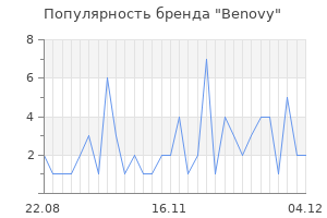 Популярность бренда benovy