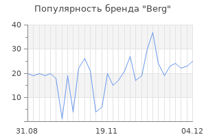 Популярность бренда berg