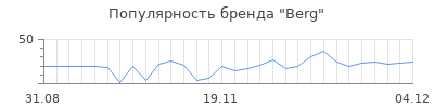 Популярность berg