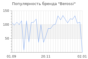 Популярность бренда berossi