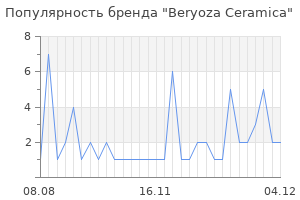 Популярность бренда beryoza ceramica