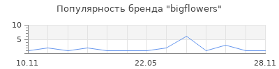 Популярность bigflowers