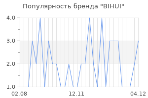 Популярность бренда BIHUI