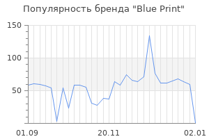 Популярность бренда blue print