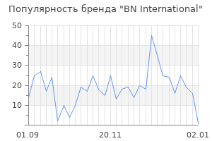 Популярность бренда bn international