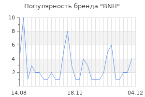 Популярность бренда BNH