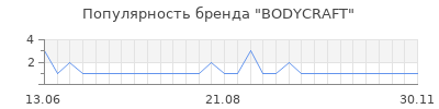 Популярность bodycraft