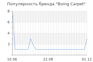 Популярность бренда boing carpet