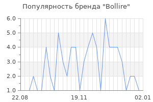 Популярность бренда bollire