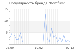 Популярность бренда bomfurs