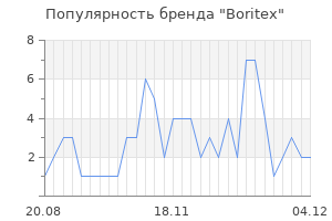 Популярность бренда boritex