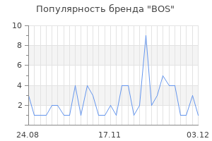 Популярность бренда bos