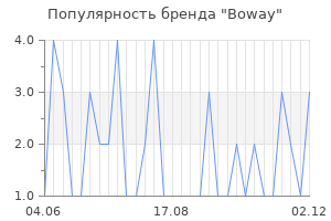 Популярность бренда boway