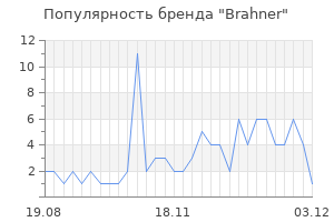 Популярность бренда brahner