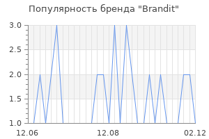 Популярность бренда Brandit
