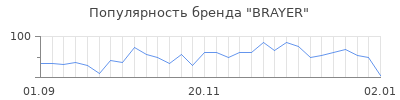 Популярность brayer