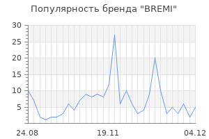 Популярность бренда bremi