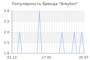 Популярность бренда breyton