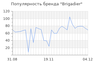 Популярность бренда brigadier