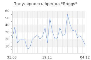Популярность бренда briggs