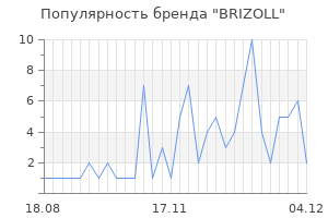 Популярность бренда brizoll