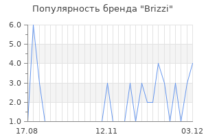 Популярность бренда brizzi