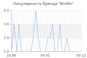 Популярность бренда Brofer